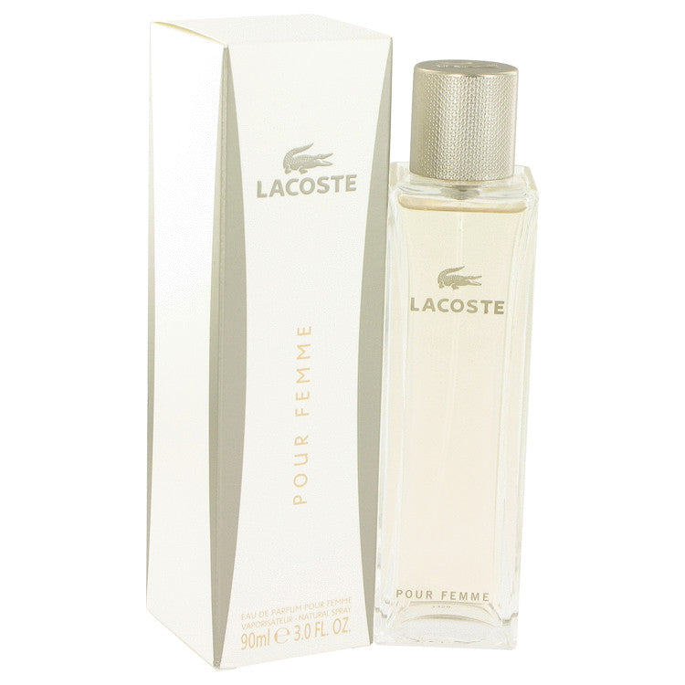 Lacoste Pour Femme by Lacoste Eau De Parfum Spray for Women 3 Oz