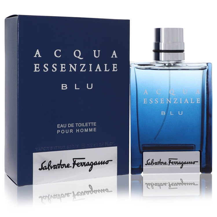 Acqua Essenziale Blu by Salvatore Ferragamo oz for Men 3.4 oz Toilette Spray