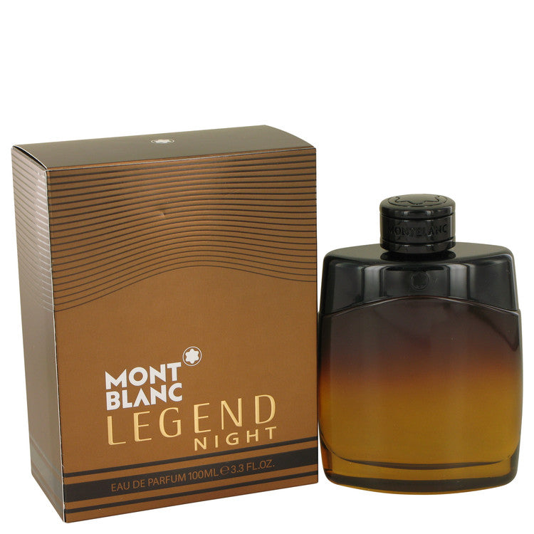 Montblanc Legend Night by Mont Blanc Eau De Parfum Spray for Men 3.3 Oz