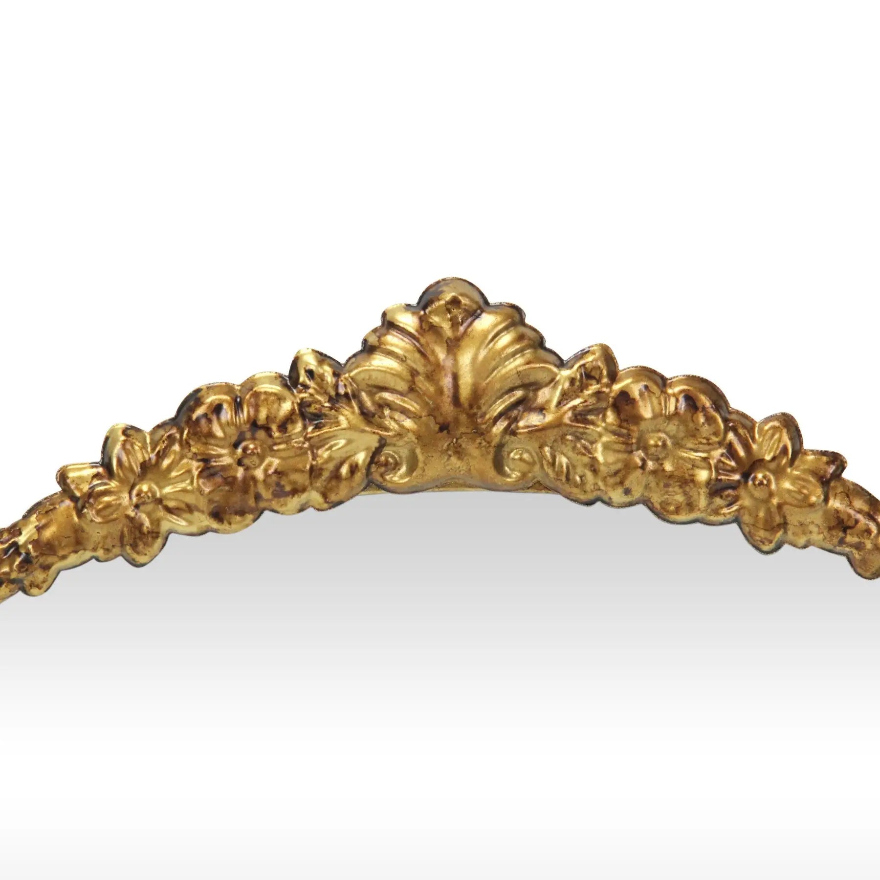 16" Gold Metal Arch Accent Mirror Homeroots Bed & Bath