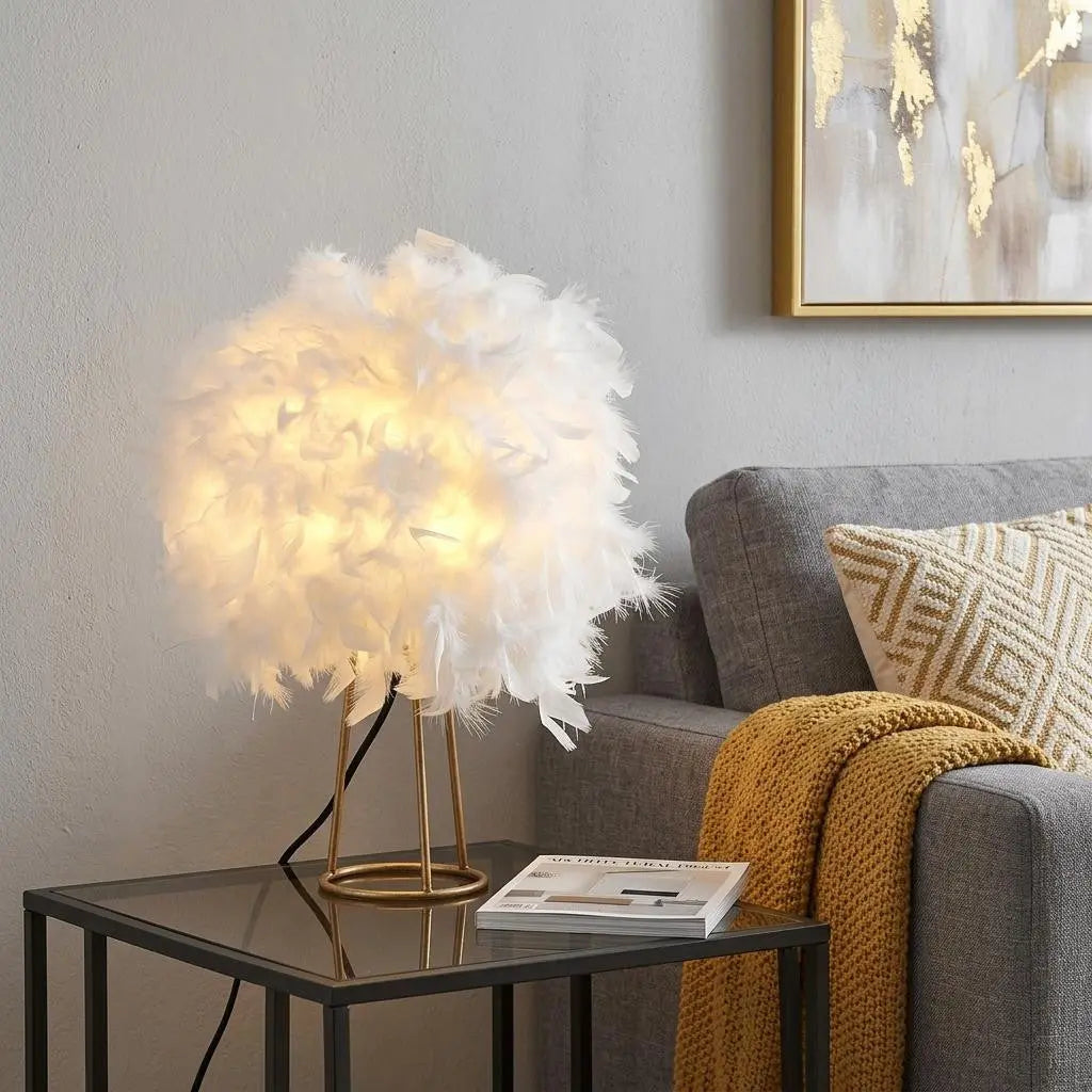 16" Gold Novelty Table Lamp LED Homeroots Lighting