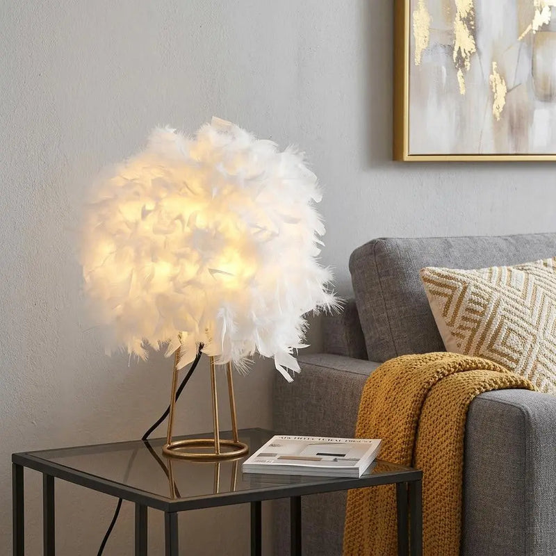 16" Gold Novelty Table Lamp LED Homeroots Lighting