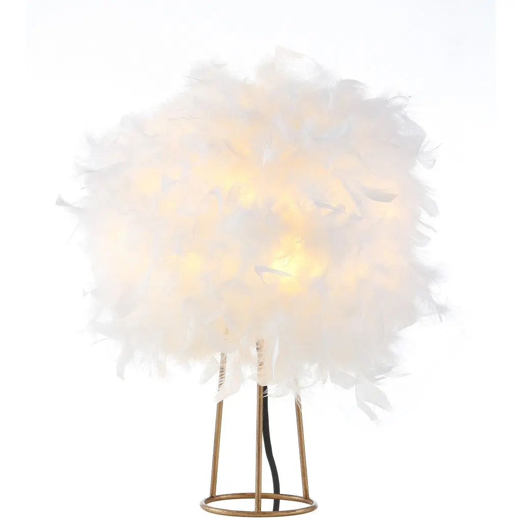 16" Gold Novelty Table Lamp LED Homeroots Lighting