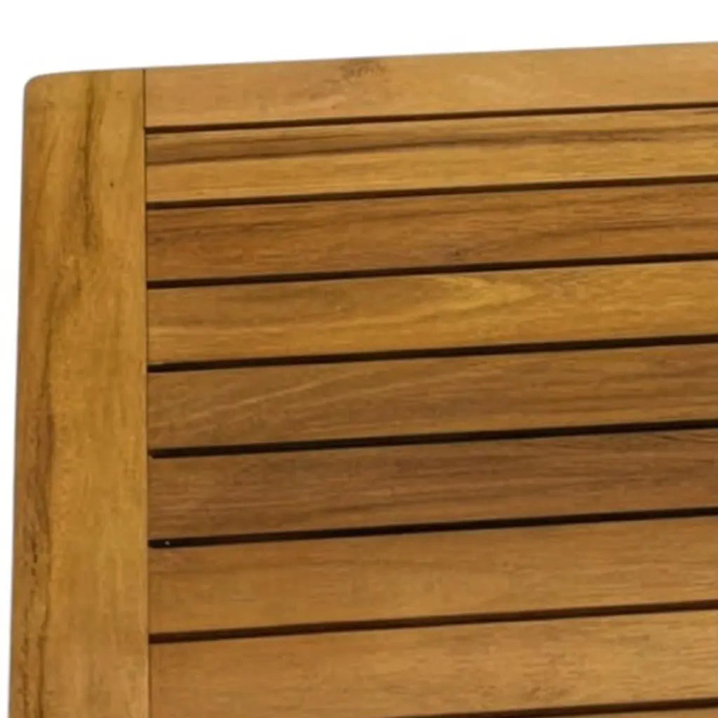 16" Natural Teak Non Slip Bath Mat Homeroots Bed & Bath