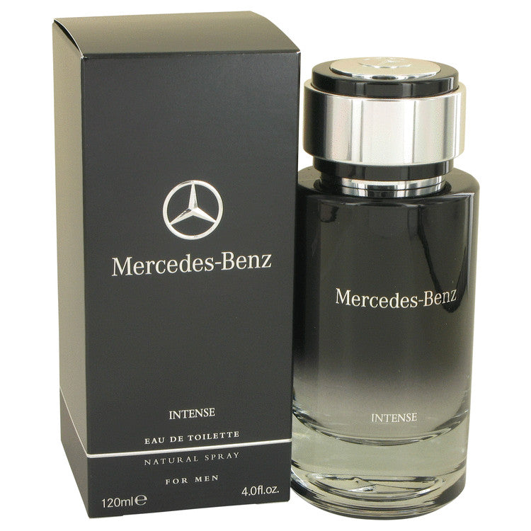 Mercedes Benz Intense by Mercedes Benz Eau De Toilette Spray for Men 4 Oz