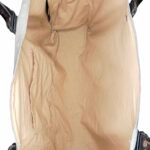 Earthtone canvas tote bag with side seam and textured recycled-fabric look
