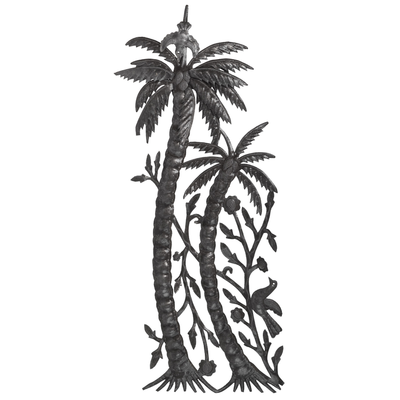 3D Double Palm Trees with Bird - Home Decor | 14-day Return Window, Home & Garden, Home Decor