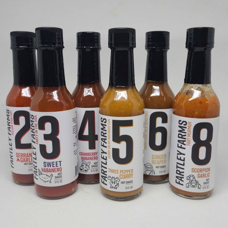 Fartley Farms Sweet Habanero hot sauce - 12 - Food & Drink