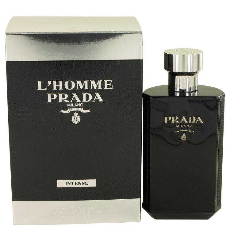 L'homme Intense Prada by Prada Eau De Parfum Spray for Men 3.4 Oz