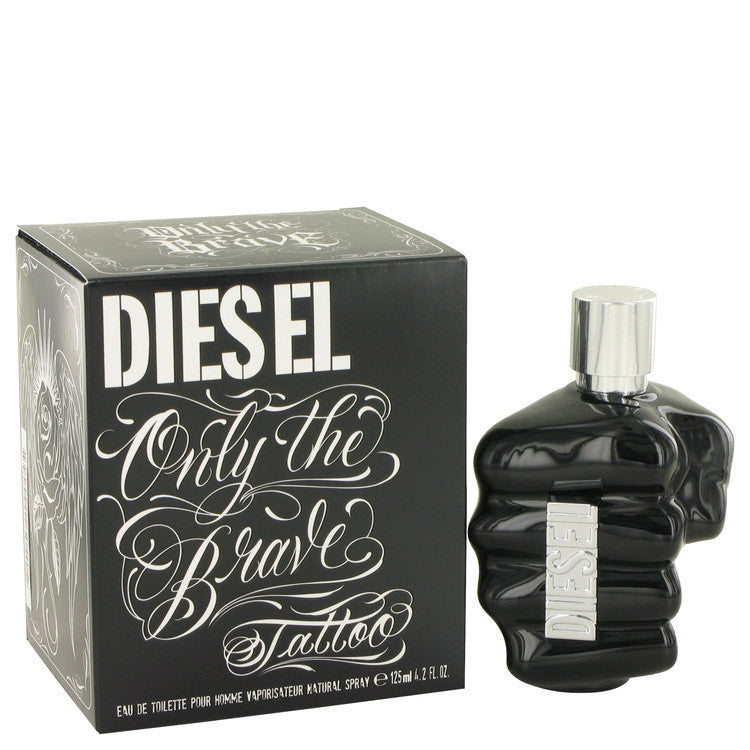 Only The Brave Tattoo by Diesel Eau De Toilette Spray for Men - GreatEagleInc
