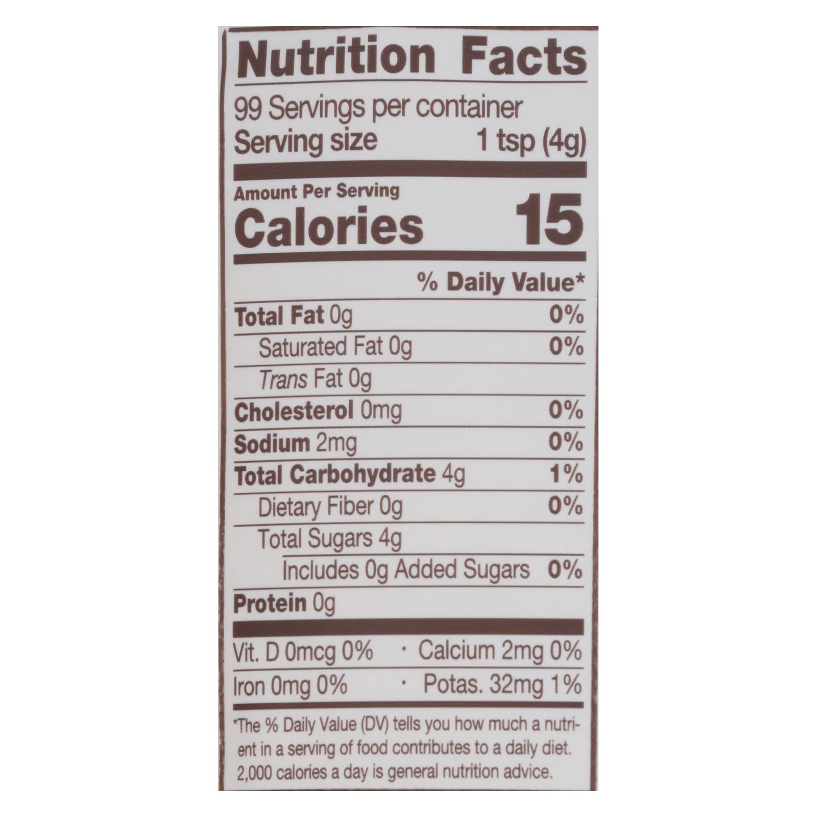 Big Tree Farms Coconut Palm Sugar - Vanilla - Case Of 6 - 14 Oz. - GreatEagleInc