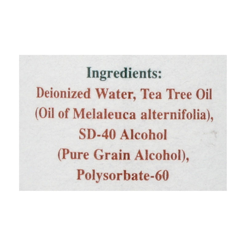 Tea Tree Therapy Water Soluble Tea Tree Oil - 2 Fl Oz - Eco-Friendly Home & Grocery