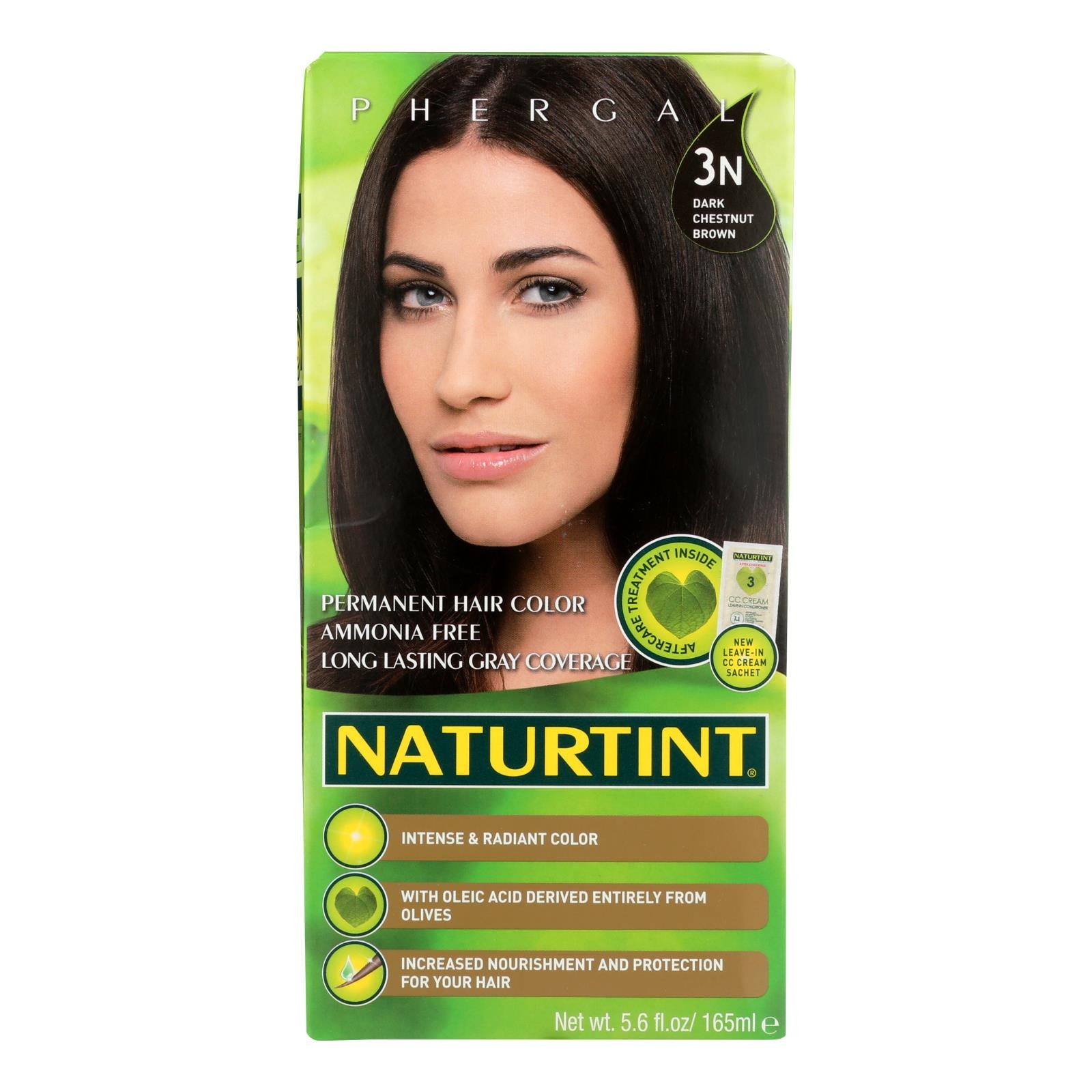 Naturtint Hair Color - Permanent - 3n - Dark Chestnut - 5.28 Oz - GreatEagleInc