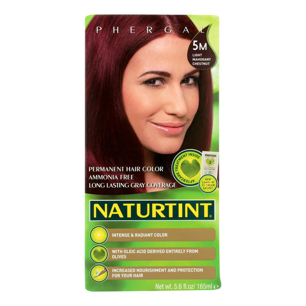 Naturtint Hair Color - Permanent - 5m - Light Mahogany Chestnut - 5.28 Oz Default Title