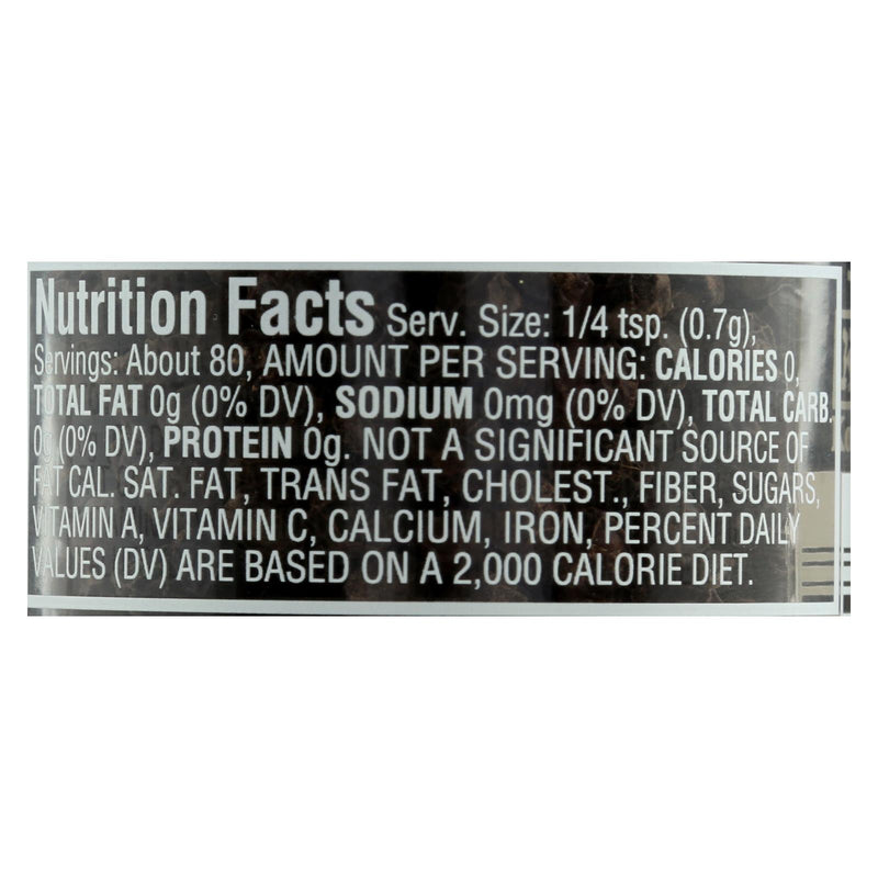 Morton And Bassett Whole Black Pepper - Black Paper - Case Of 3 - 2 Oz. - GreatEagleInc