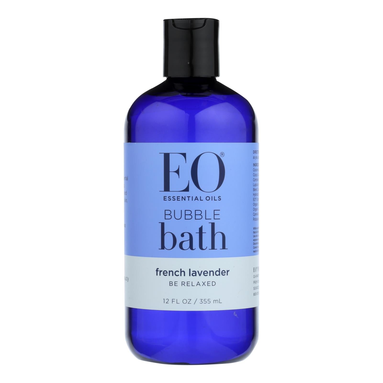 Eo Products - Bubble Bath Serenity French Lavender With Aloe - 12 Fl Oz - GreatEagleInc