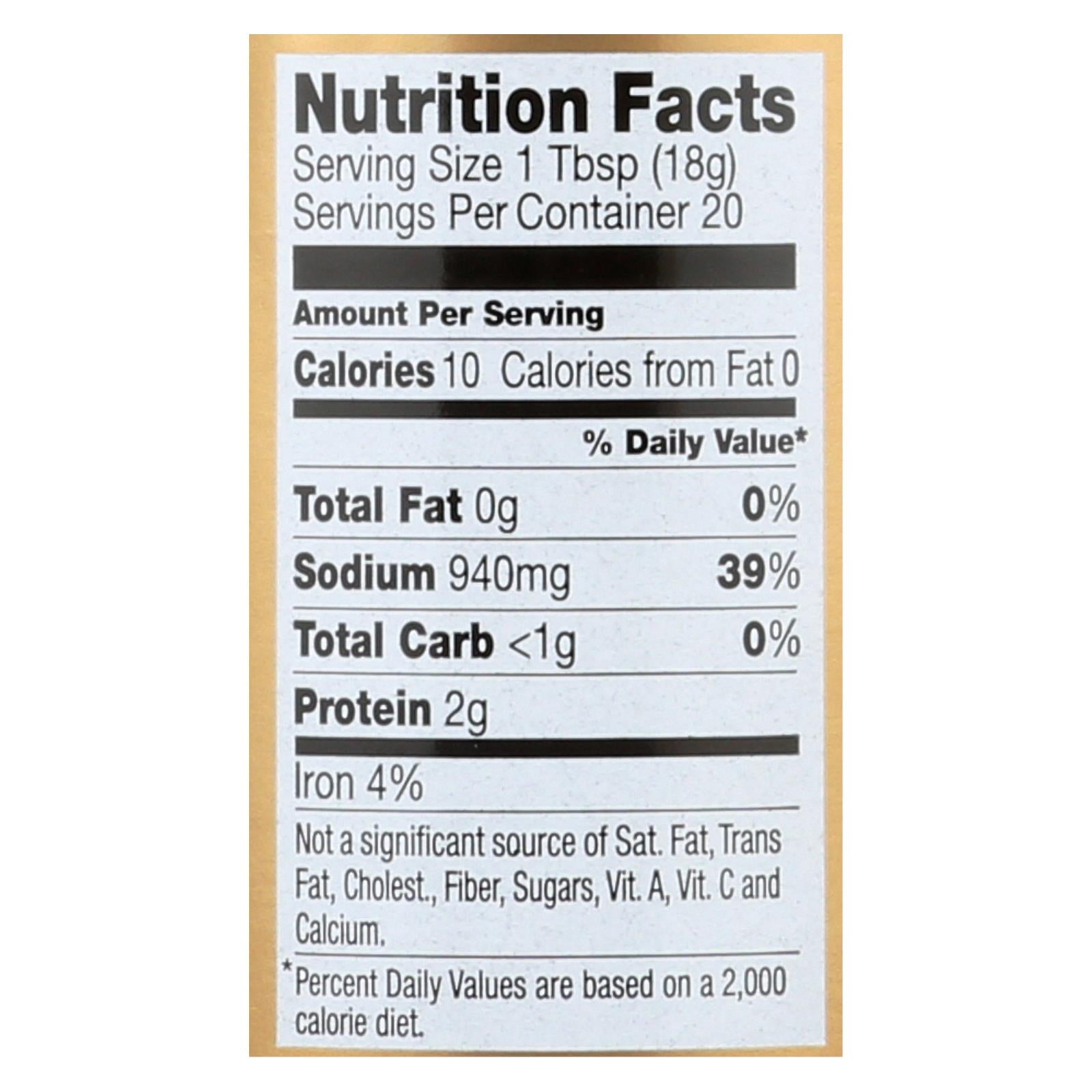 San - J Tamari Soy Sauce - Organic - Case Of 6 - 10 Fl Oz. - GreatEagleInc