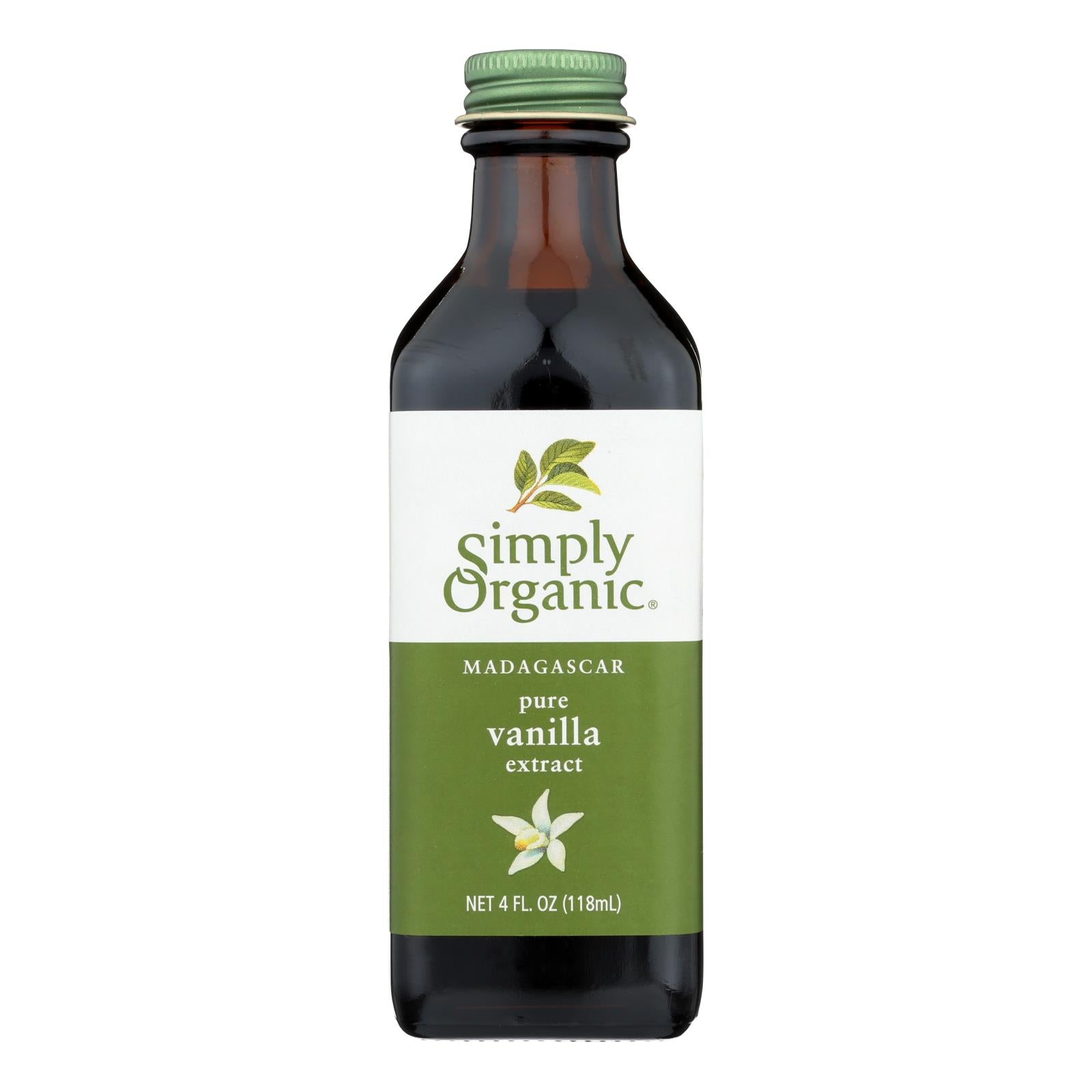 Simply Organic Vanilla Extract - Organic - 4 Oz - Eco-Friendly Home & Grocery