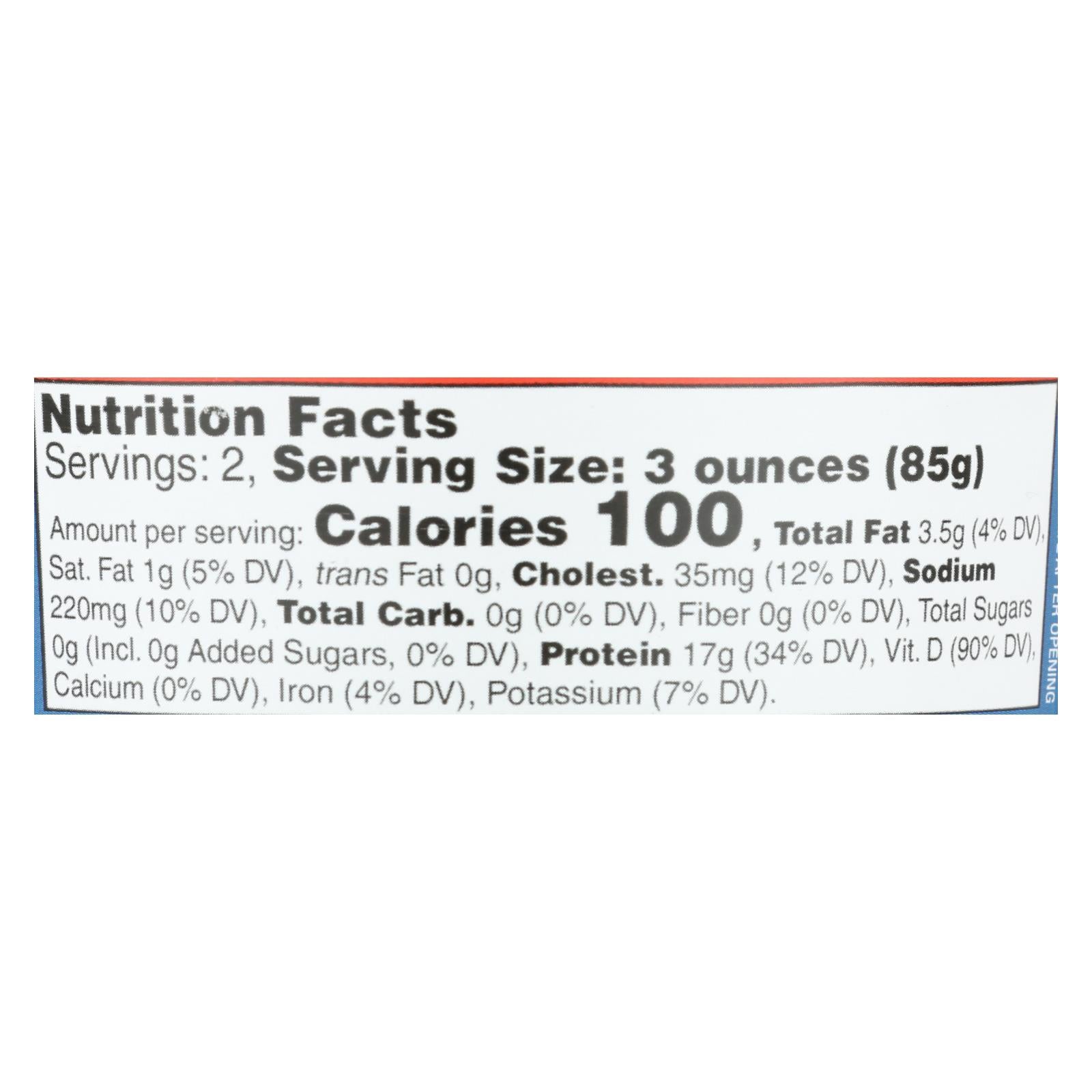 Wild Planet Wild Pacific Sockeye Salmon - Case Of 12 - 6 Oz. - GreatEagleInc