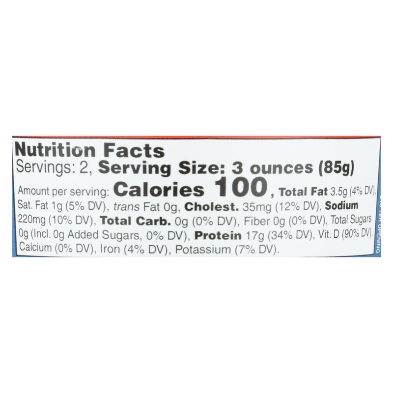 Wild Planet Wild Pacific Sockeye Salmon - Case Of 12 - 6 Oz. - GreatEagleInc