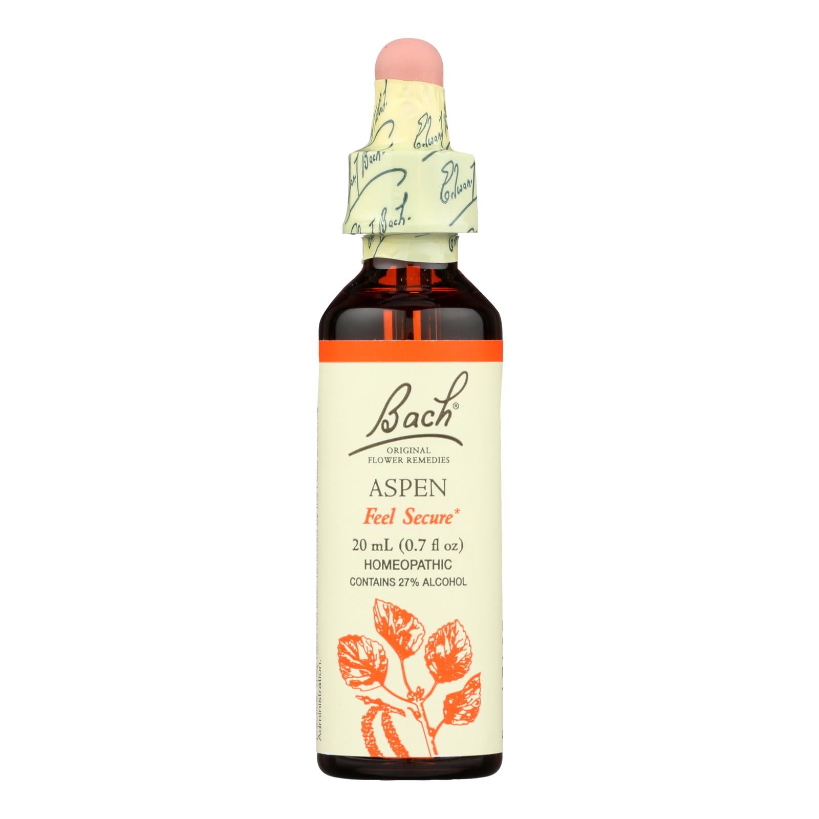 Bach Flower Remedies Essence Aspen - 0.7 Fl Oz - GreatEagleInc