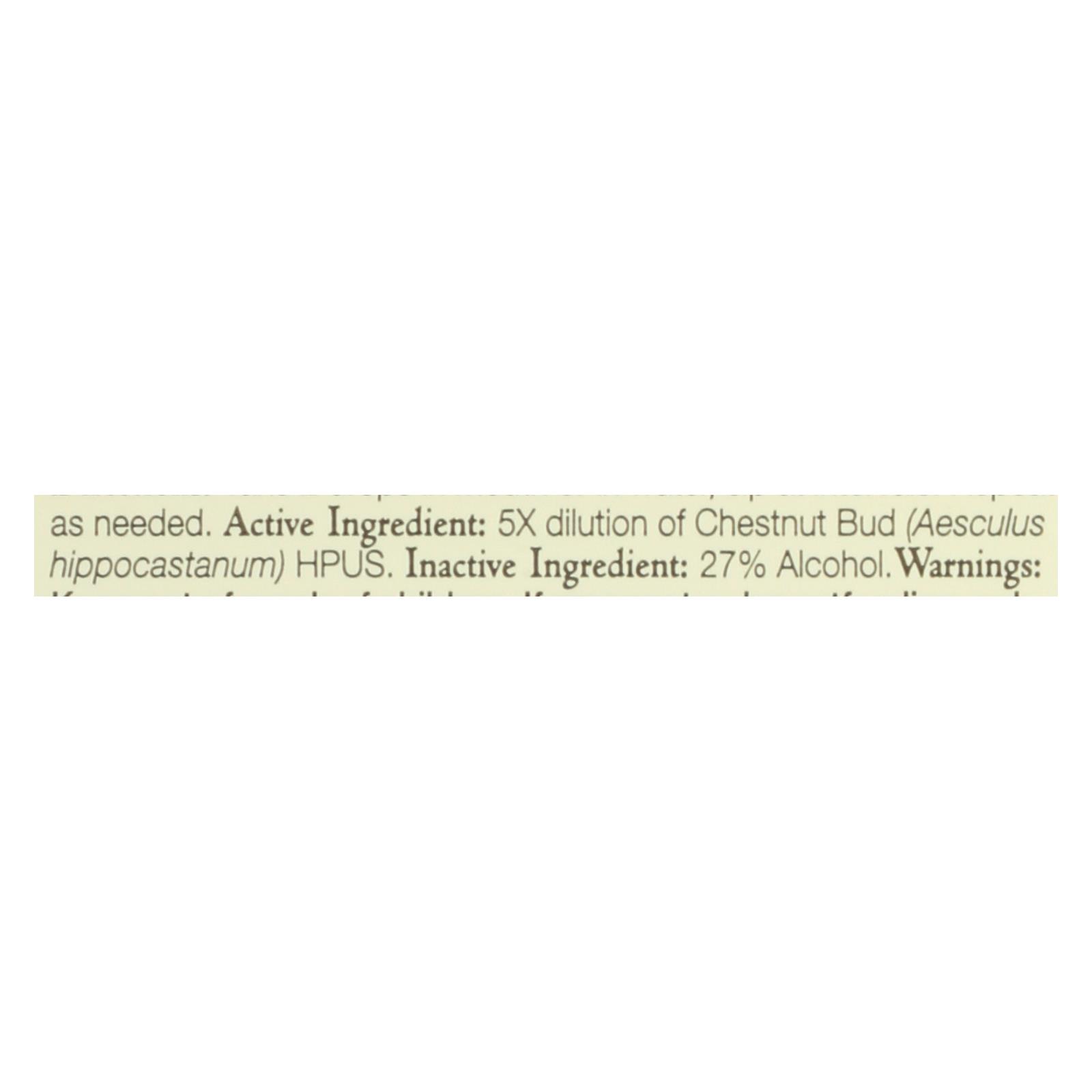 Bach Flower Remedies Essences Chestnut Bud - 0.7 Fl Oz - Eco-Friendly Home & Grocery