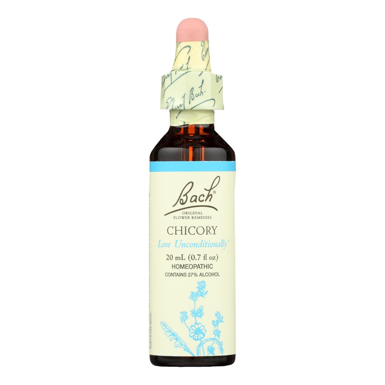 Bach Flower Remedies Essence Chicory - 0.7 Fl Oz - GreatEagleInc