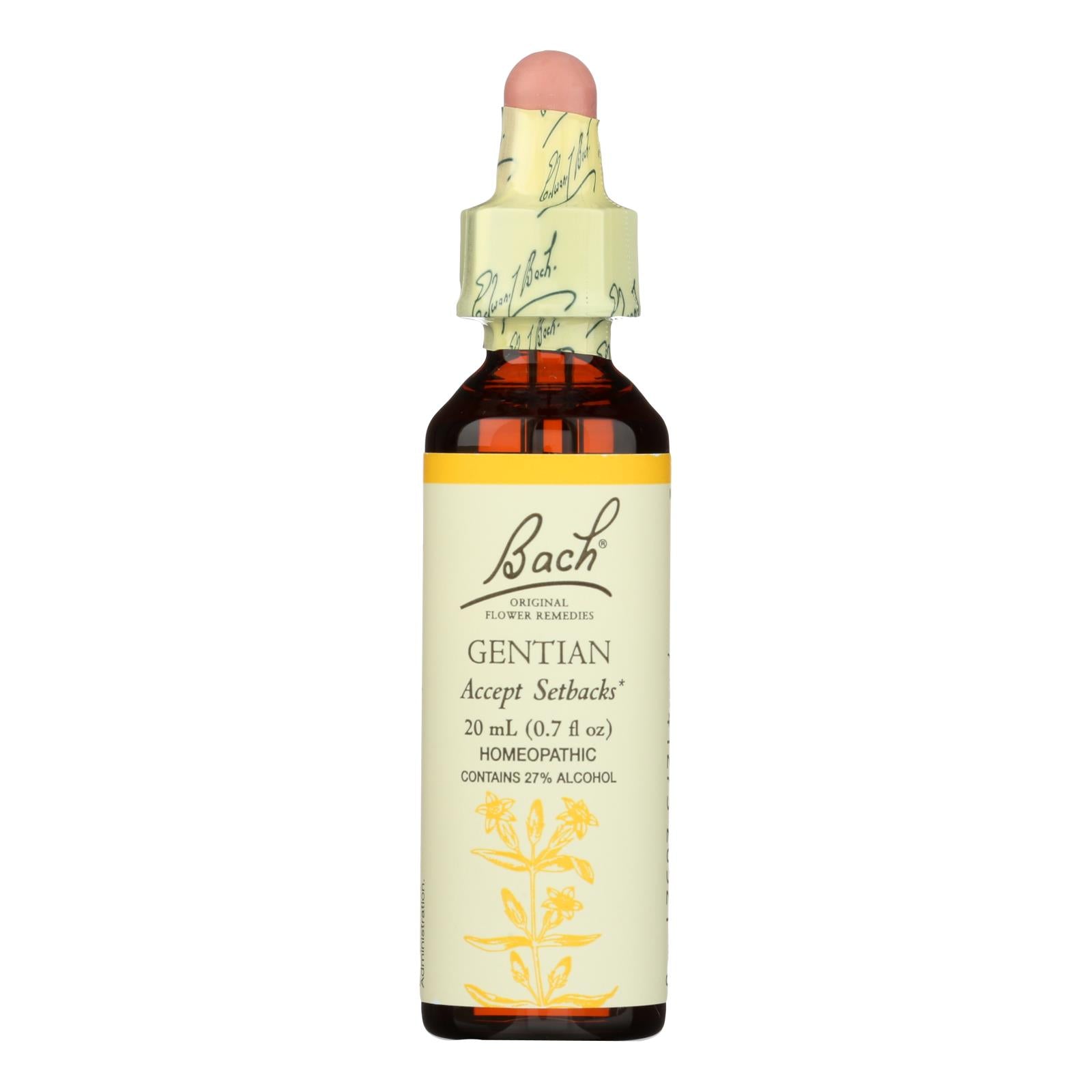 Bach Flower Remedies Essence Gentian - 0.7 Fl Oz - Eco-Friendly Home & Grocery