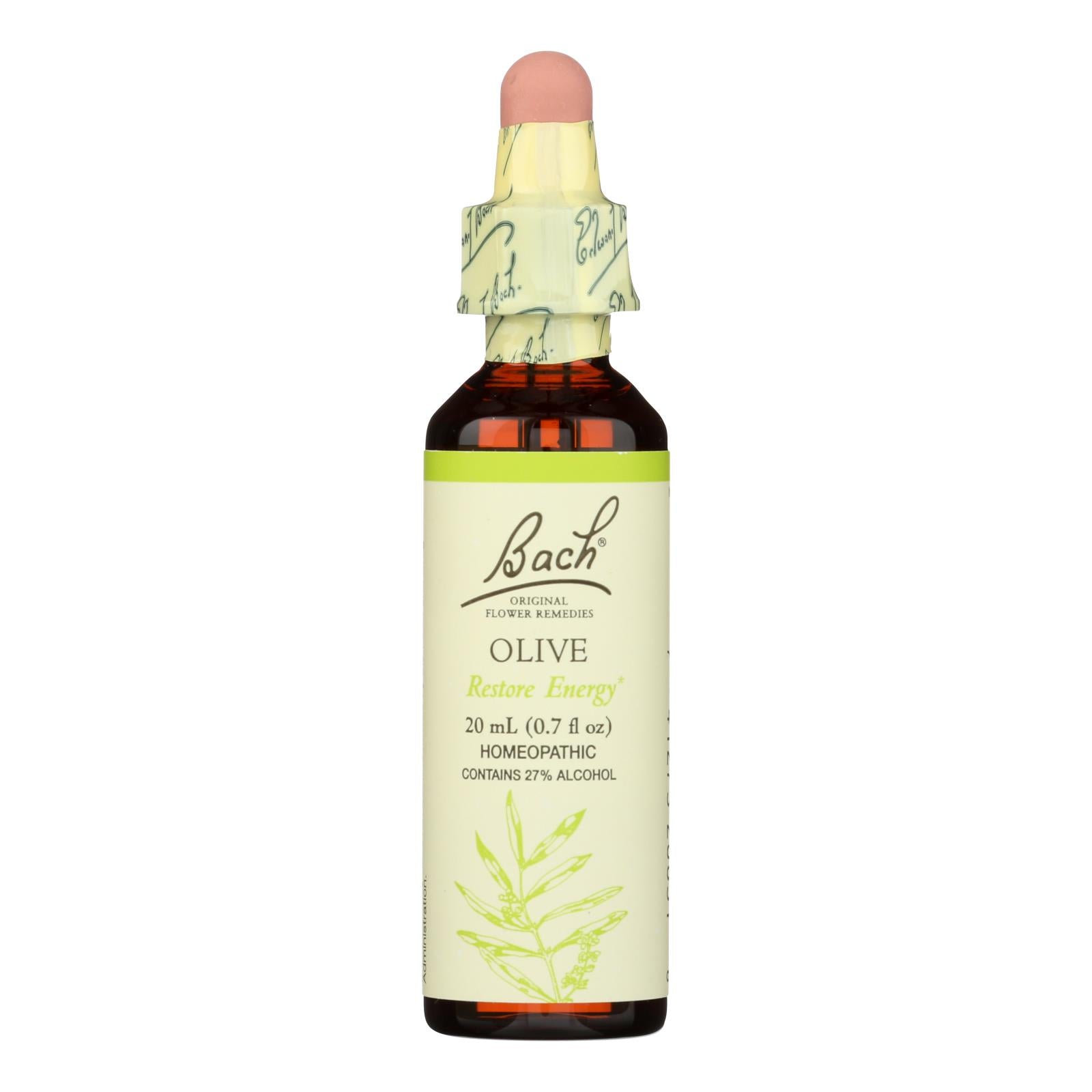 Bach Flower Remedies Essence Olive - 0.7 Fl Oz - GreatEagleInc