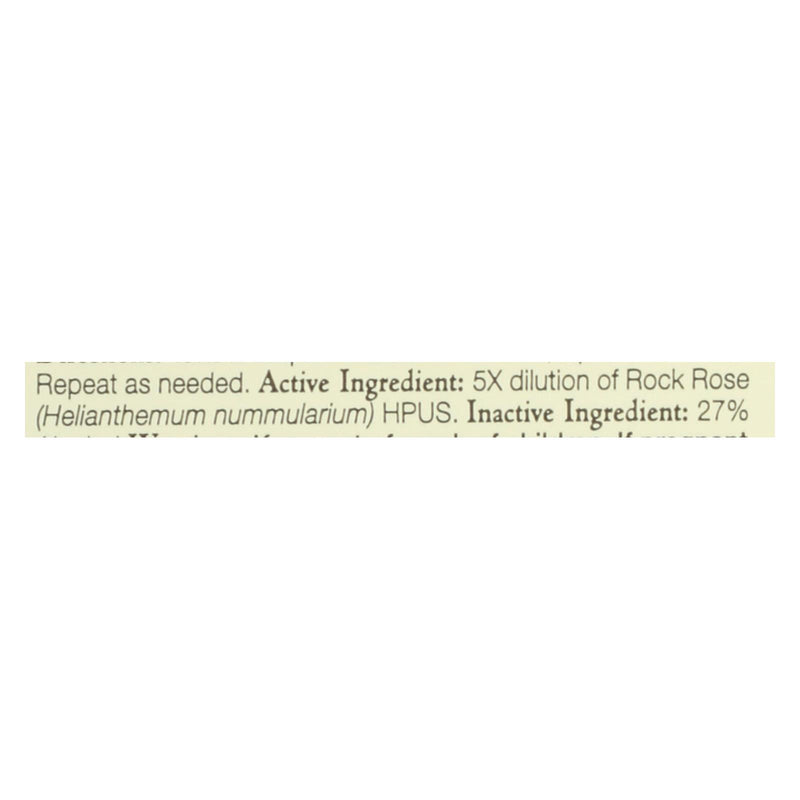 Bach Flower Remedies Essence Rock Rose - 0.7 Fl Oz - Eco-Friendly Home & Grocery
