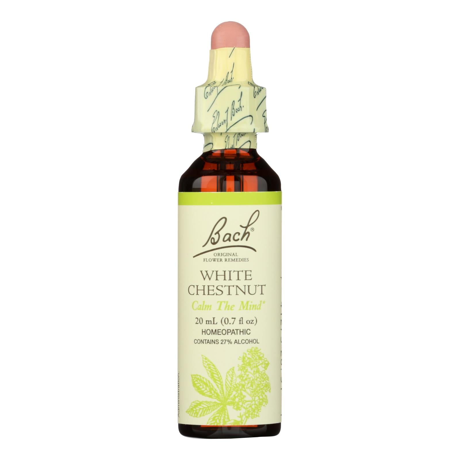 Bach Flower Remedies Essence White Chestnut - 0.7 Fl Oz - GreatEagleInc