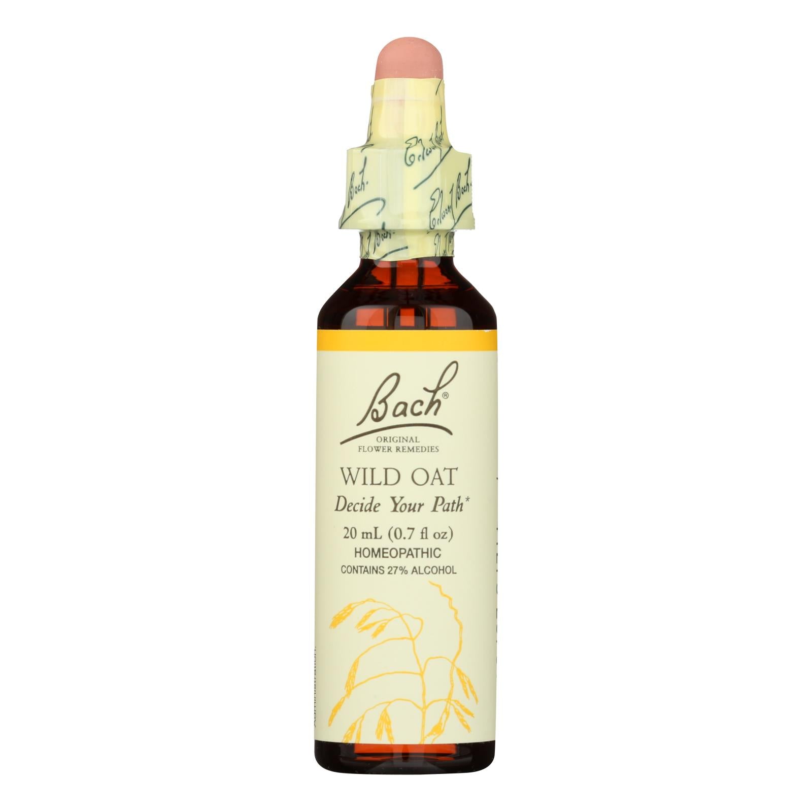 Bach Flower Remedies Essence Wild Oat - 0.7 Fl Oz - GreatEagleInc