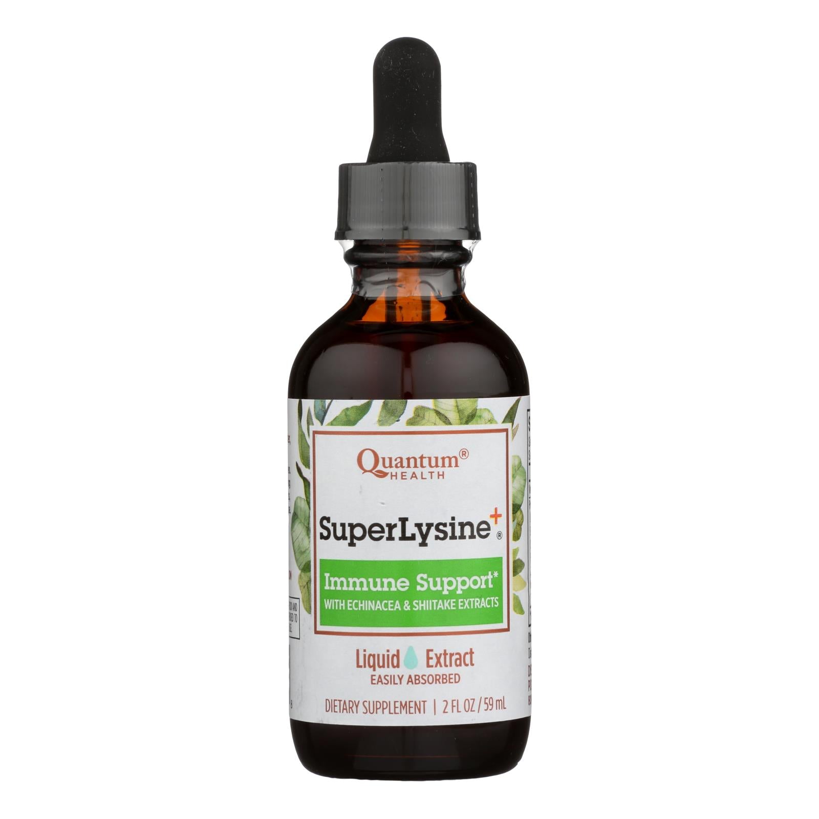 Quantum Super Lysine Plus Liquid Extract - 2 Fl Oz - GreatEagleInc