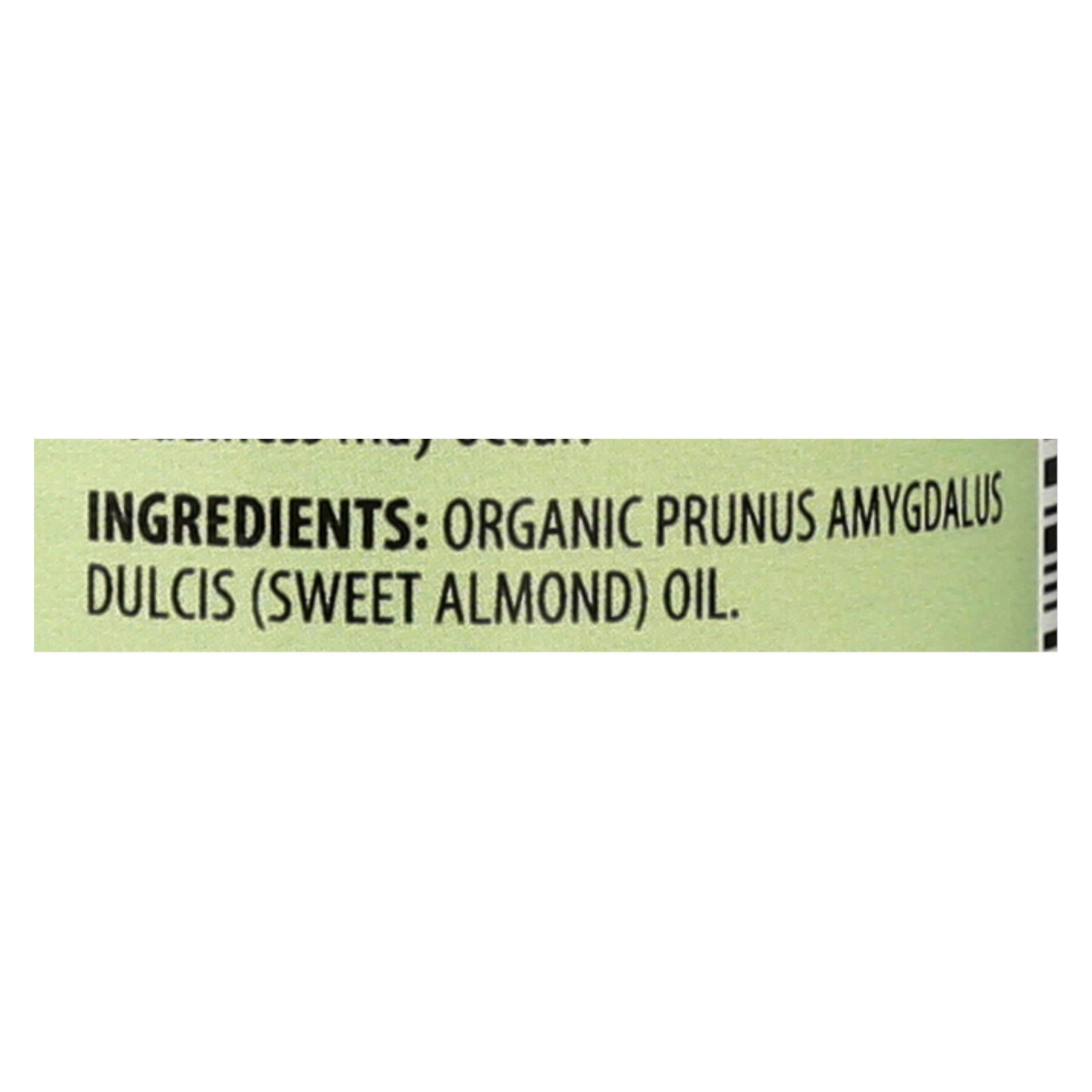 Aura Cacia - Organic Aromatherapy Sweet Almond Oil - 4 Fl Oz - GreatEagleInc