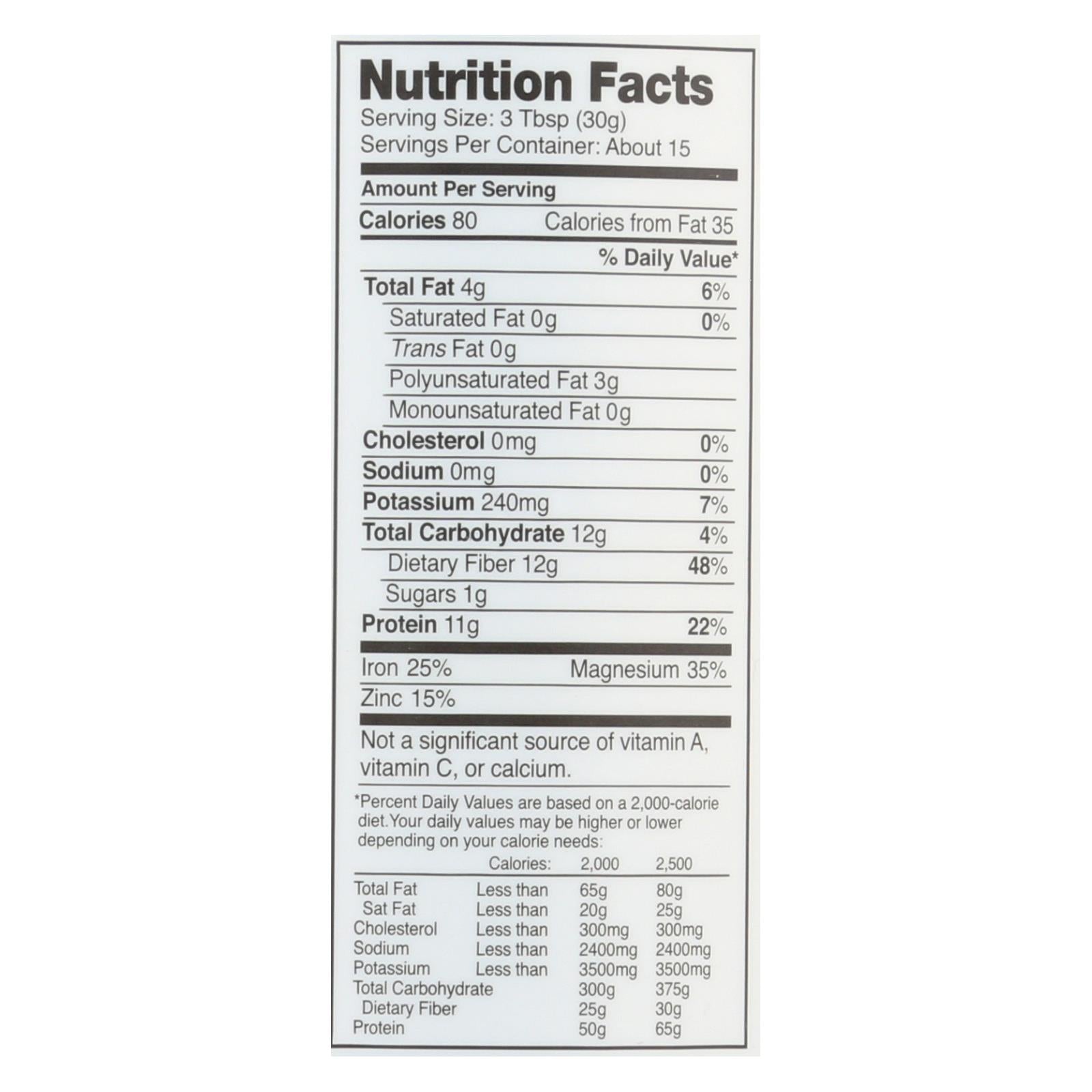 Nutiva Organic Hemp Protein Hi-fiber - 16 Oz - GreatEagleInc