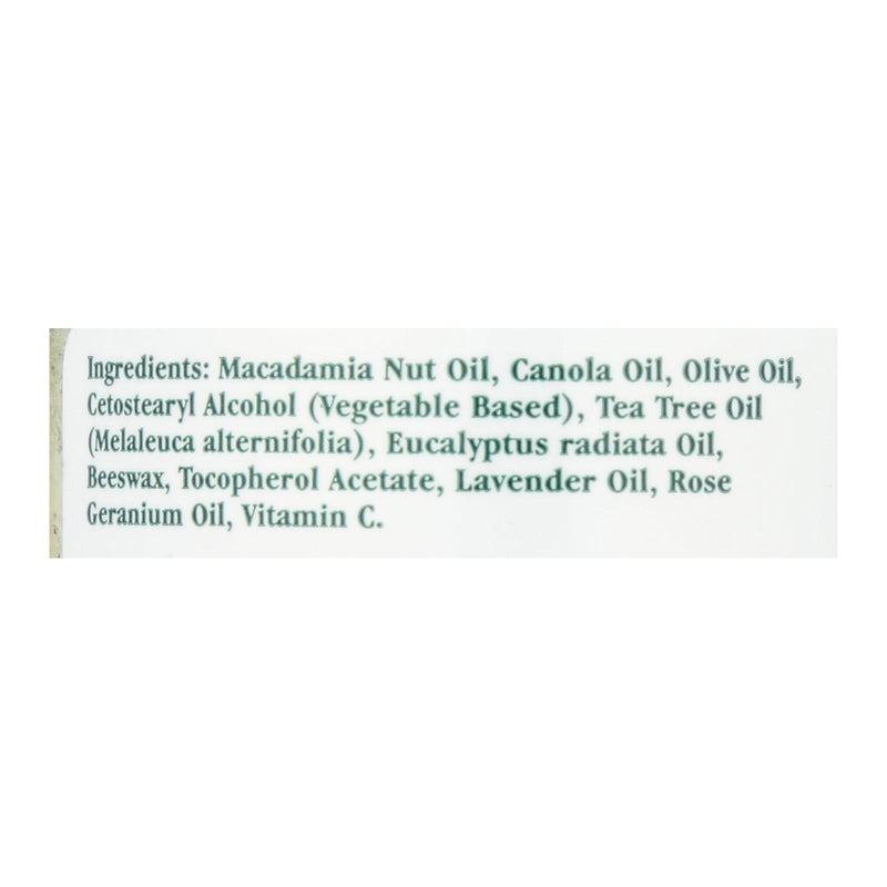 Tea Tree Therapy Antiseptic Ointment Eucalyptus Australiana And Lavender Oil - 2 Oz - Eco-Friendly Home & Grocery