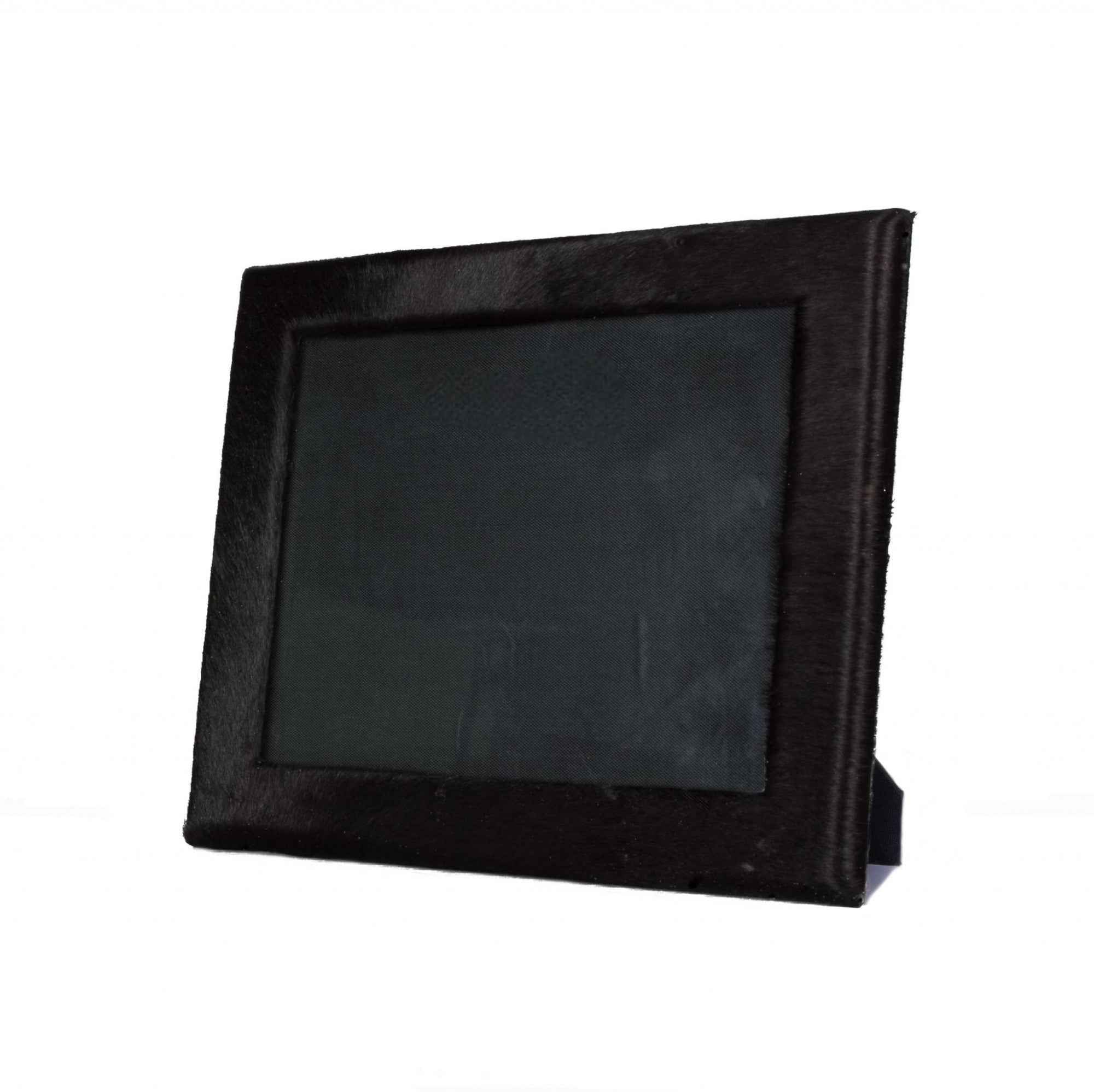 11" X 13" Black  Cowhide   8" X 10" Picture Frame