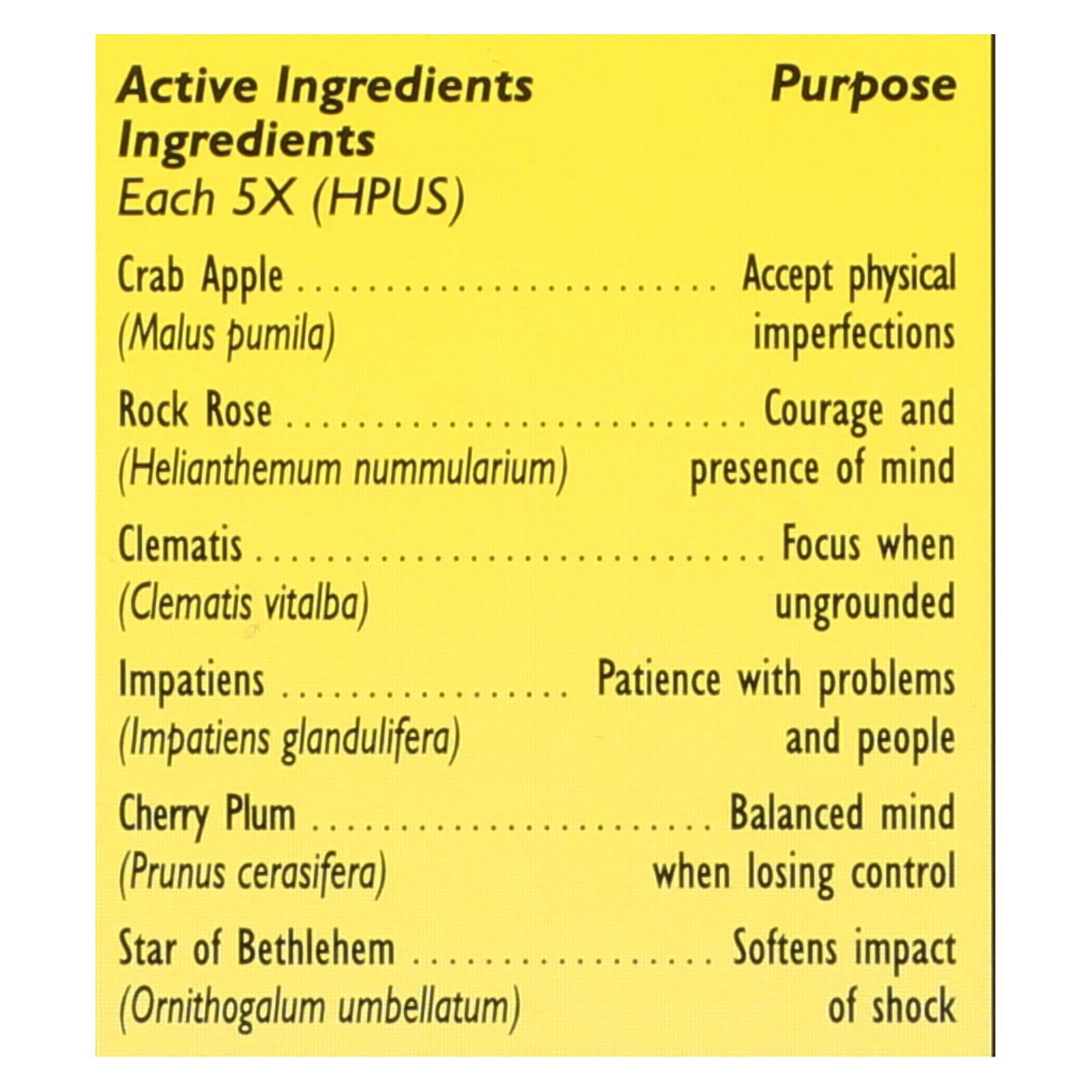 Bach Flower Remedies Rescue Cream - 1 Fl Oz - GreatEagleInc