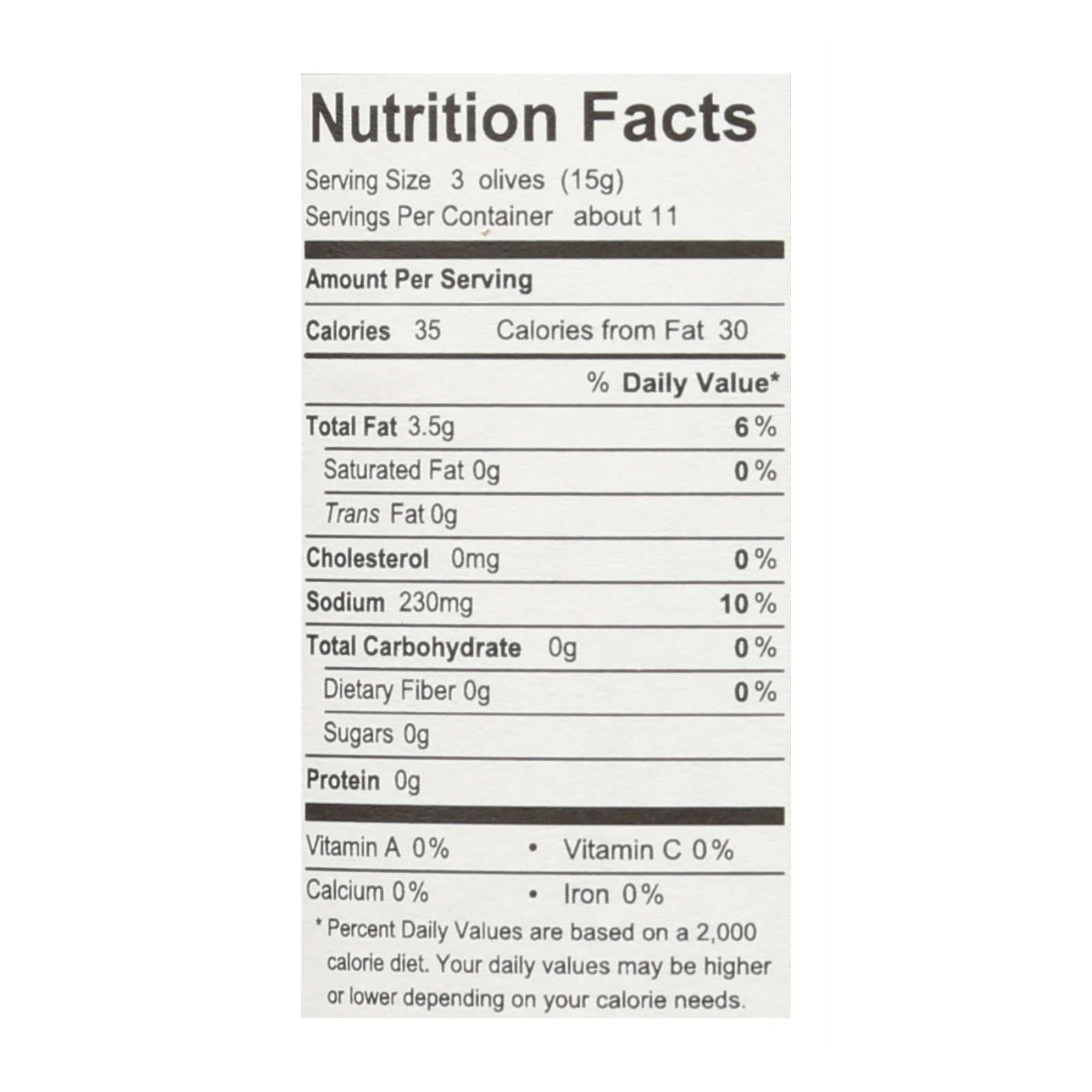 Divina - Organic Greek Mixed Olives - Case Of 6 - 6.35 Oz. - GreatEagleInc