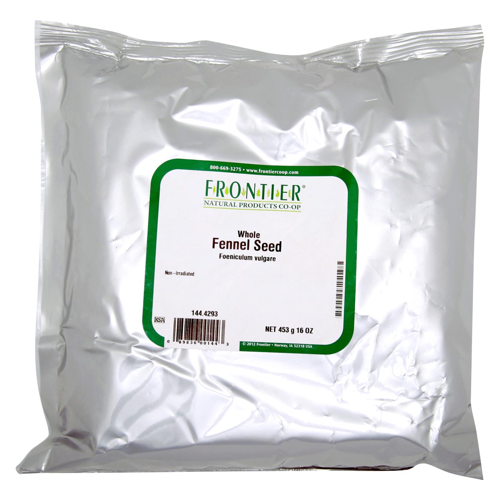 Frontier Herb Fennel Seed Whole - Single Bulk Item - 1lb - GreatEagleInc