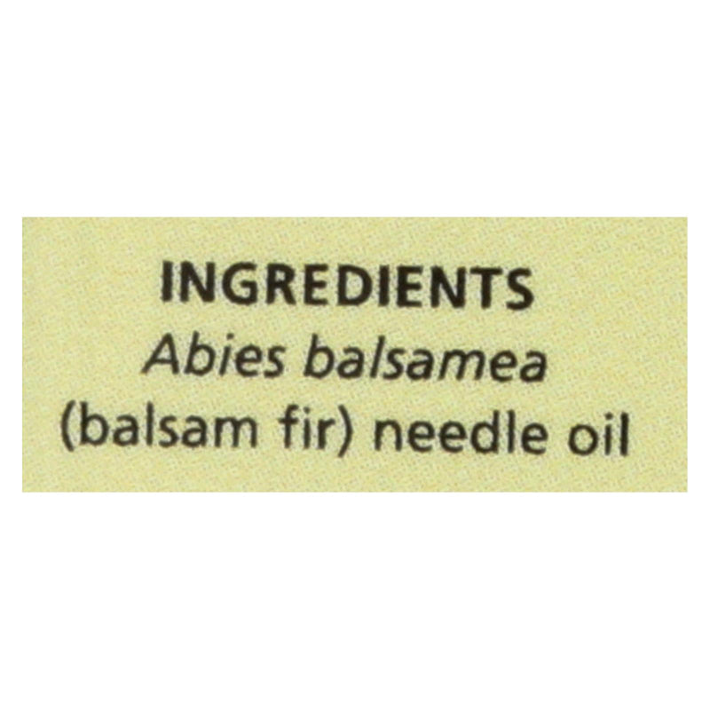 Aura Cacia - 100% Pure Essential Oil - Balsam Fir Needle - Elevating - .5 Fl Oz - GreatEagleInc
