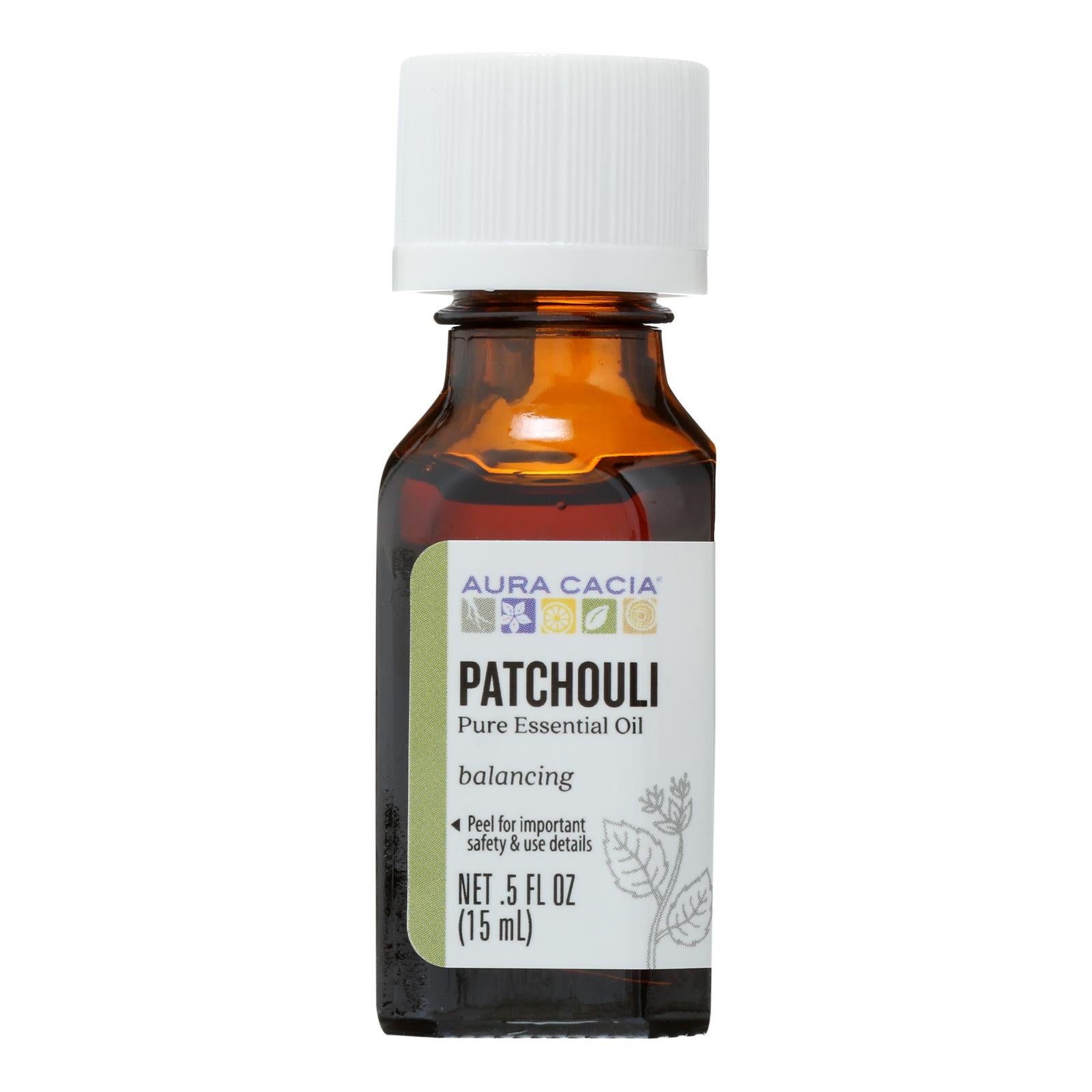 Aura Cacia - Pure Essential Oil Patchouli - 0.5 Fl Oz - GreatEagleInc