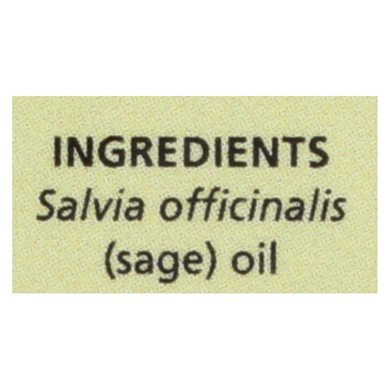 Aura Cacia - Essential Oil Sage - 0.5 Fl Oz - GreatEagleInc