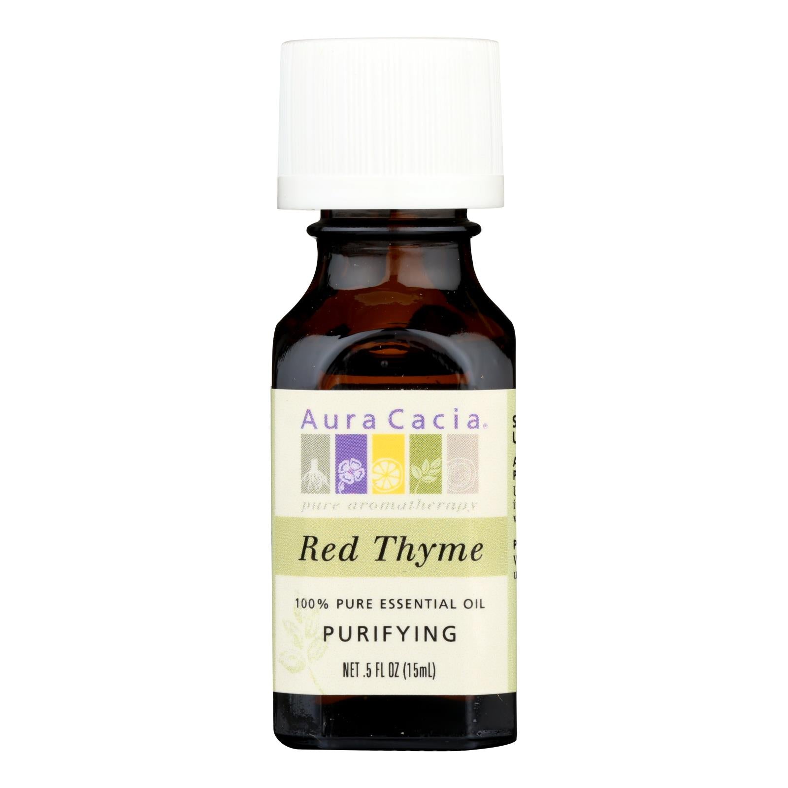 Aura Cacia - Essential Oil - Red Thyme - .5 Oz - GreatEagleInc