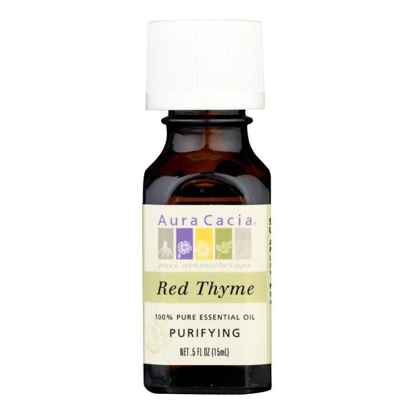 Aura Cacia - Essential Oil - Red Thyme - .5 Oz - GreatEagleInc