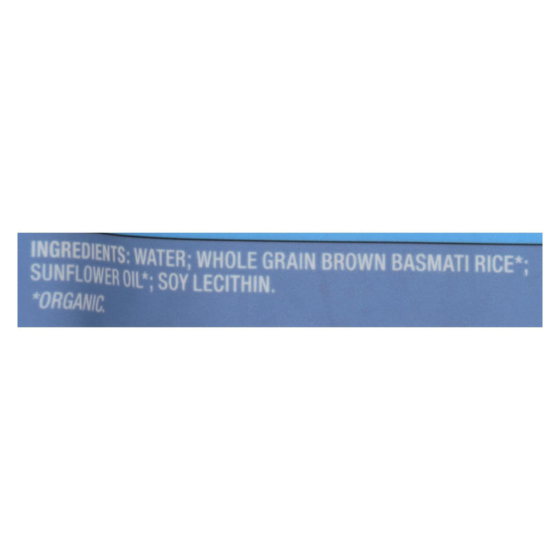 Seeds Of Change Organic Rishikesh Brown Basmati Rice - Case Of 12 - 8.5 Oz. - GreatEagleInc