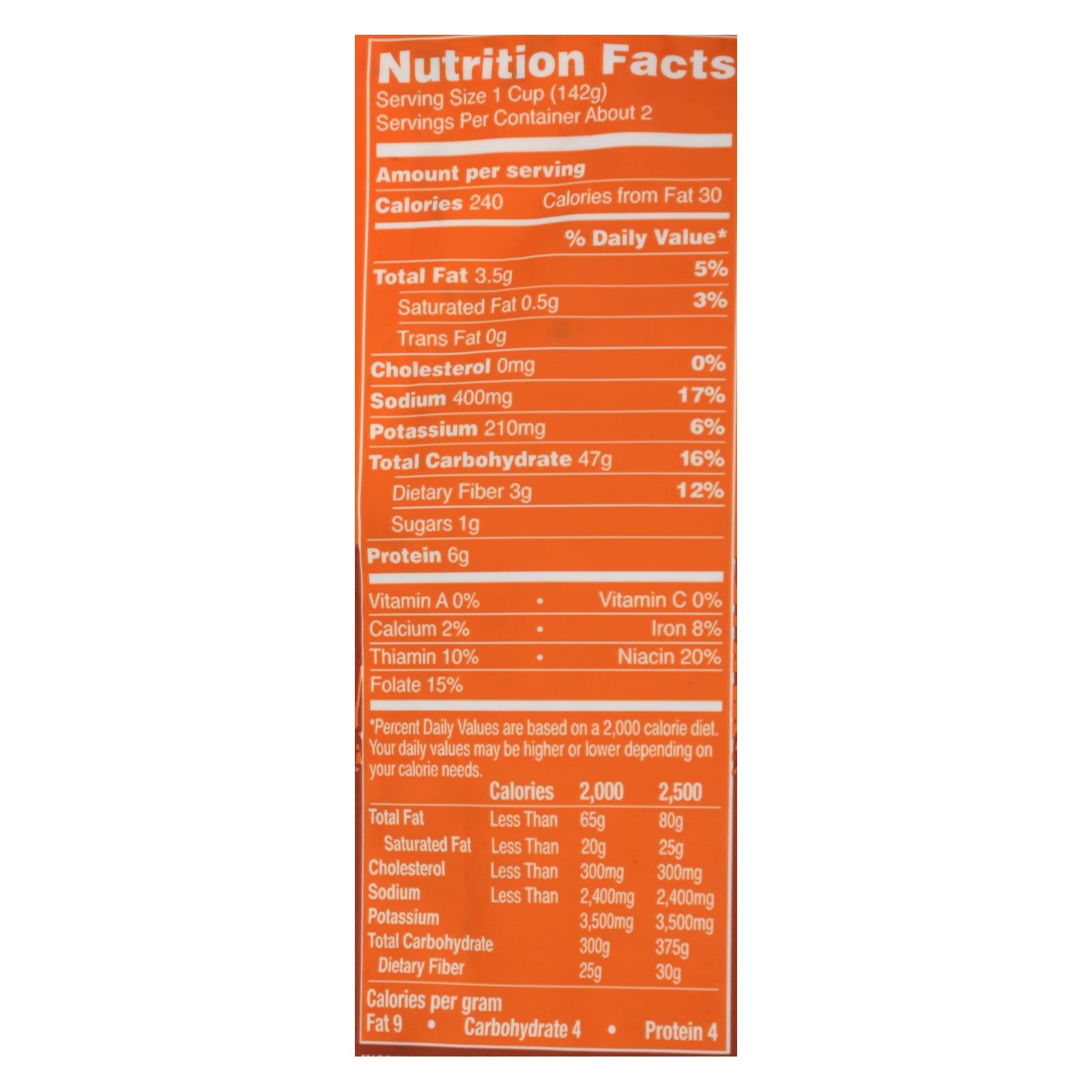 Seeds Of Change Organic Quinoa And Brown Rice With Garlic - Case Of 12 - 8.5 Oz. - GreatEagleInc