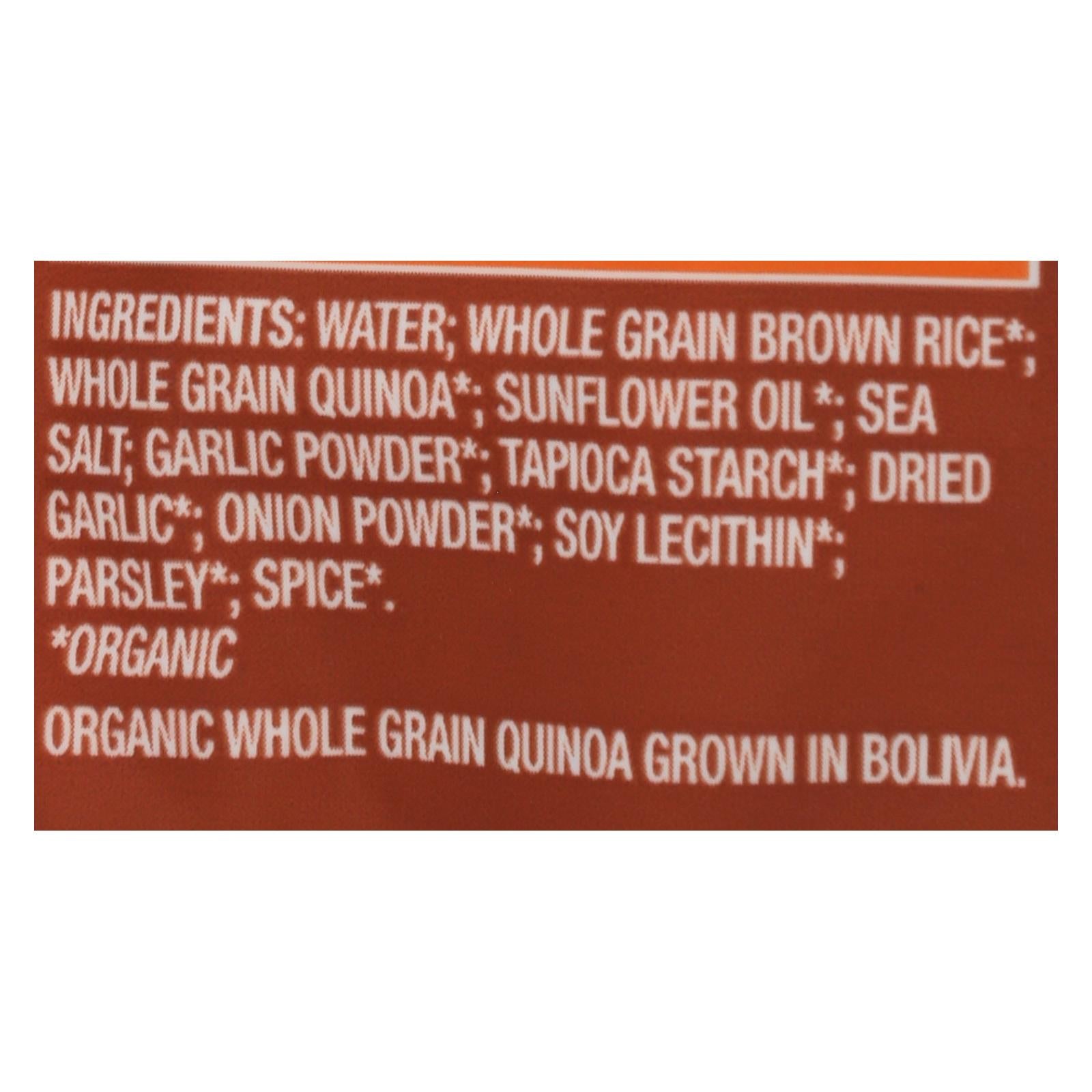 Seeds Of Change Organic Quinoa And Brown Rice With Garlic - Case Of 12 - 8.5 Oz. - GreatEagleInc