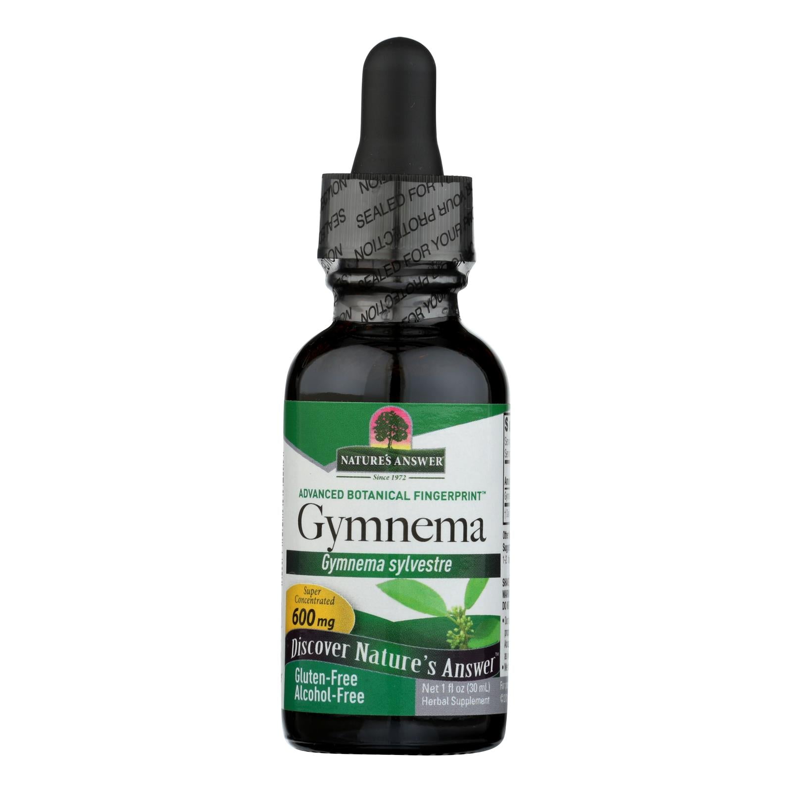 Nature's Answer - Gymnema Leaf Alcohol Free - 1 Fl Oz - Eco-Friendly Home & Grocery