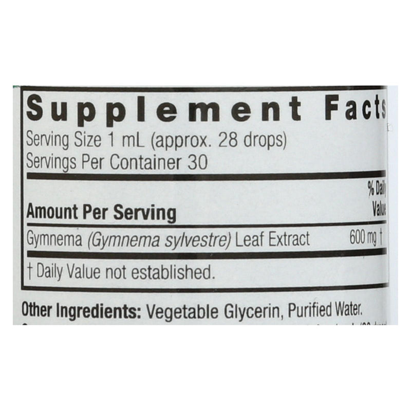 Nature's Answer - Gymnema Leaf Alcohol Free - 1 Fl Oz - Eco-Friendly Home & Grocery